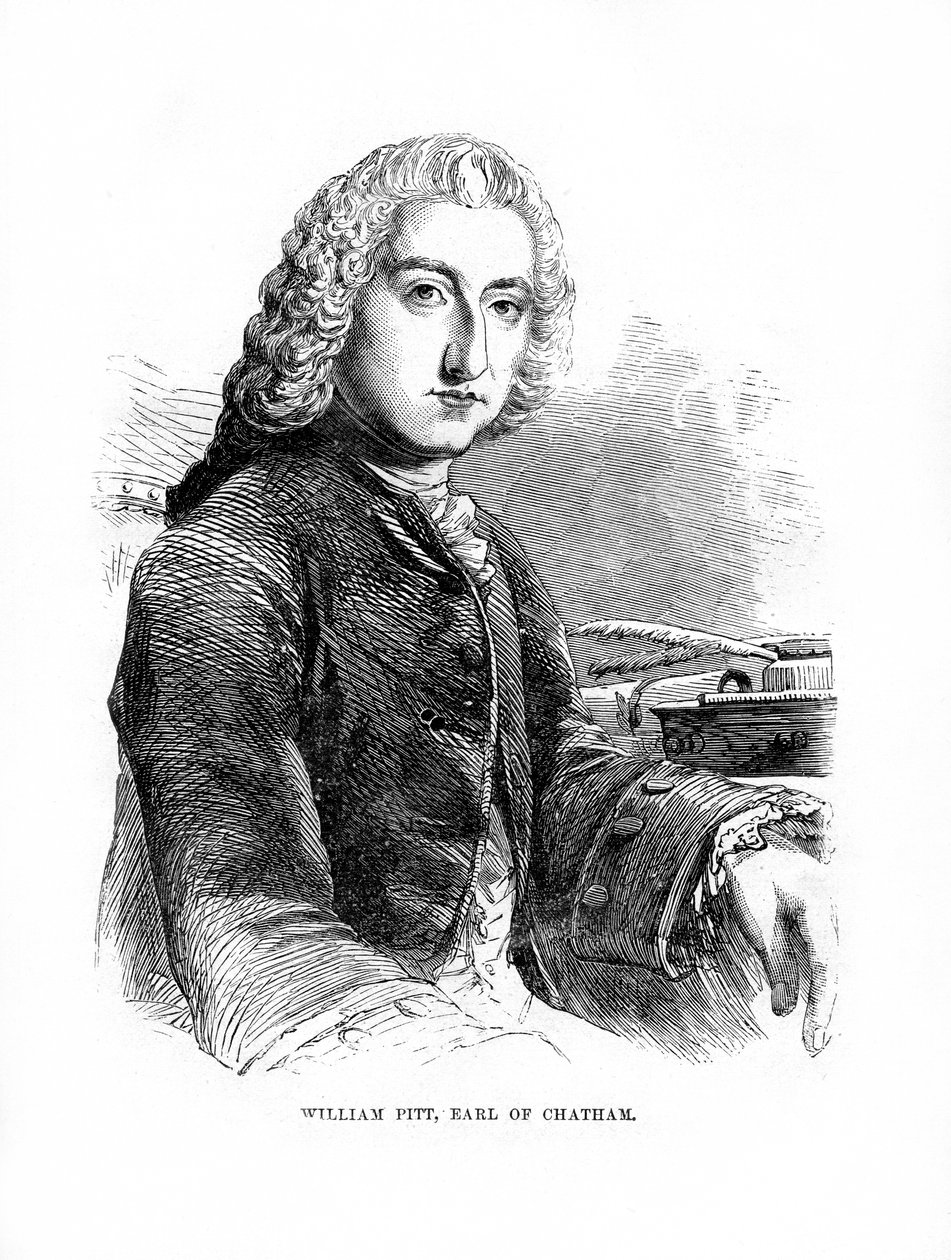 William Pitt, 1st Earl of Chatham, British Whig statesman by Unbekannt