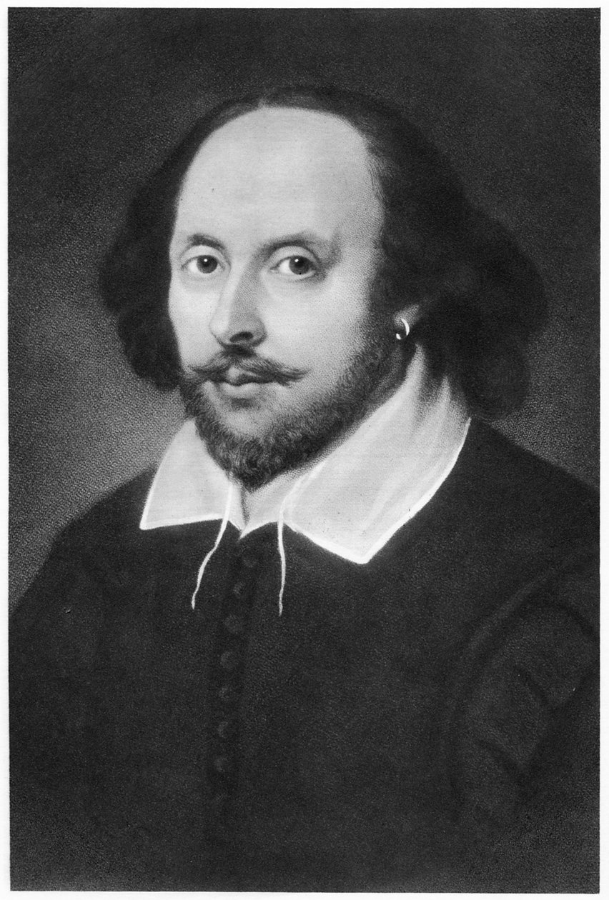William Shakespeare, English Playwright, 19th Century by Unbekannt