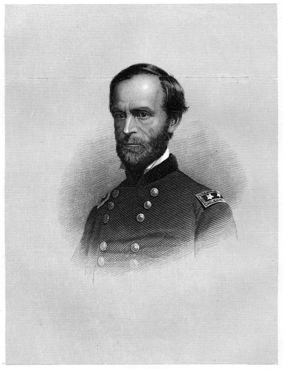 William Tecumseh Sherman, American soldier, businessman, educator, and author by Unbekannt
