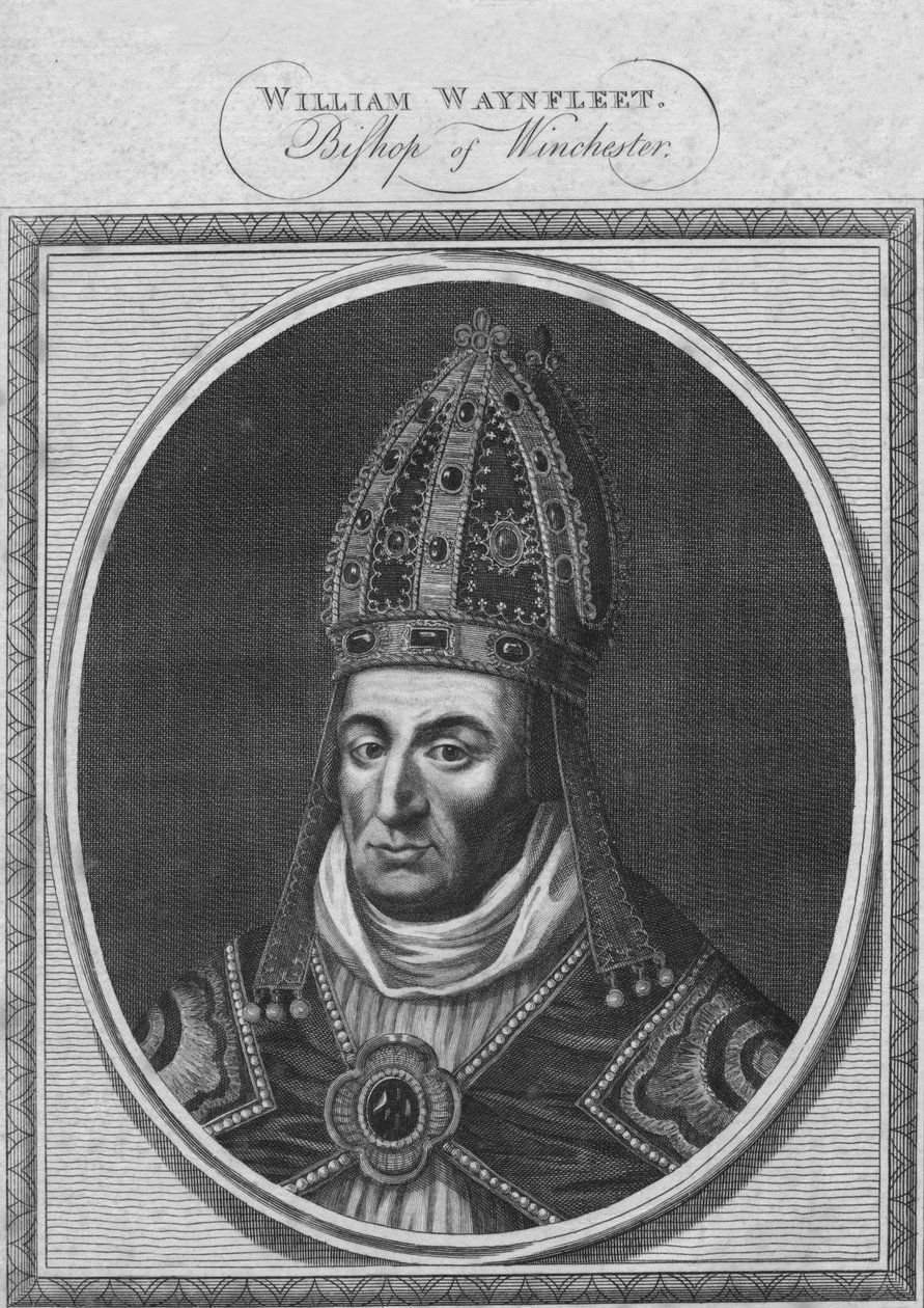 William Waynfleet, Bishop of Winchester by Unbekannt