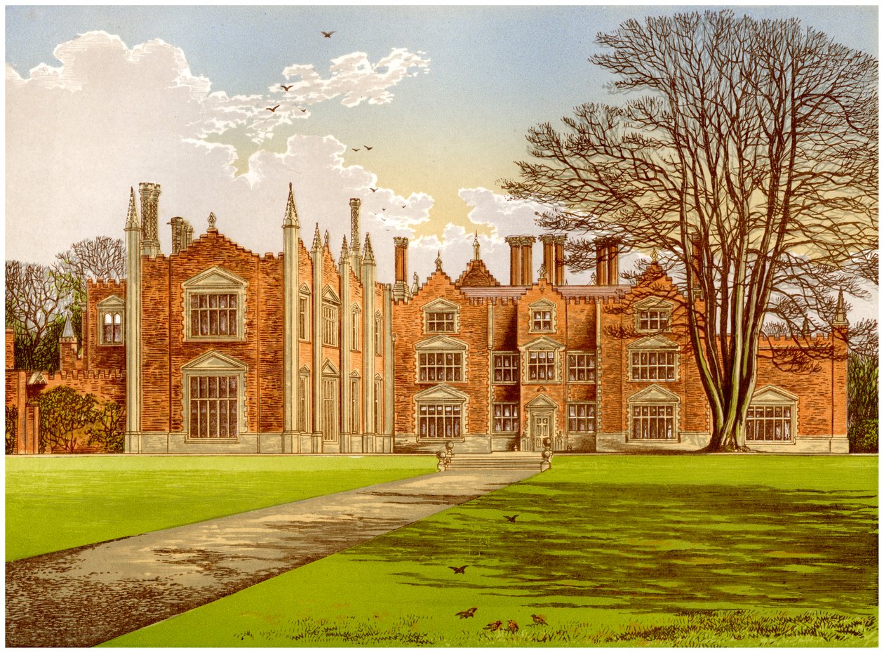 Witchingham Hall, Norfolk, home of Viscount Canterbury, c1880 by Unbekannt