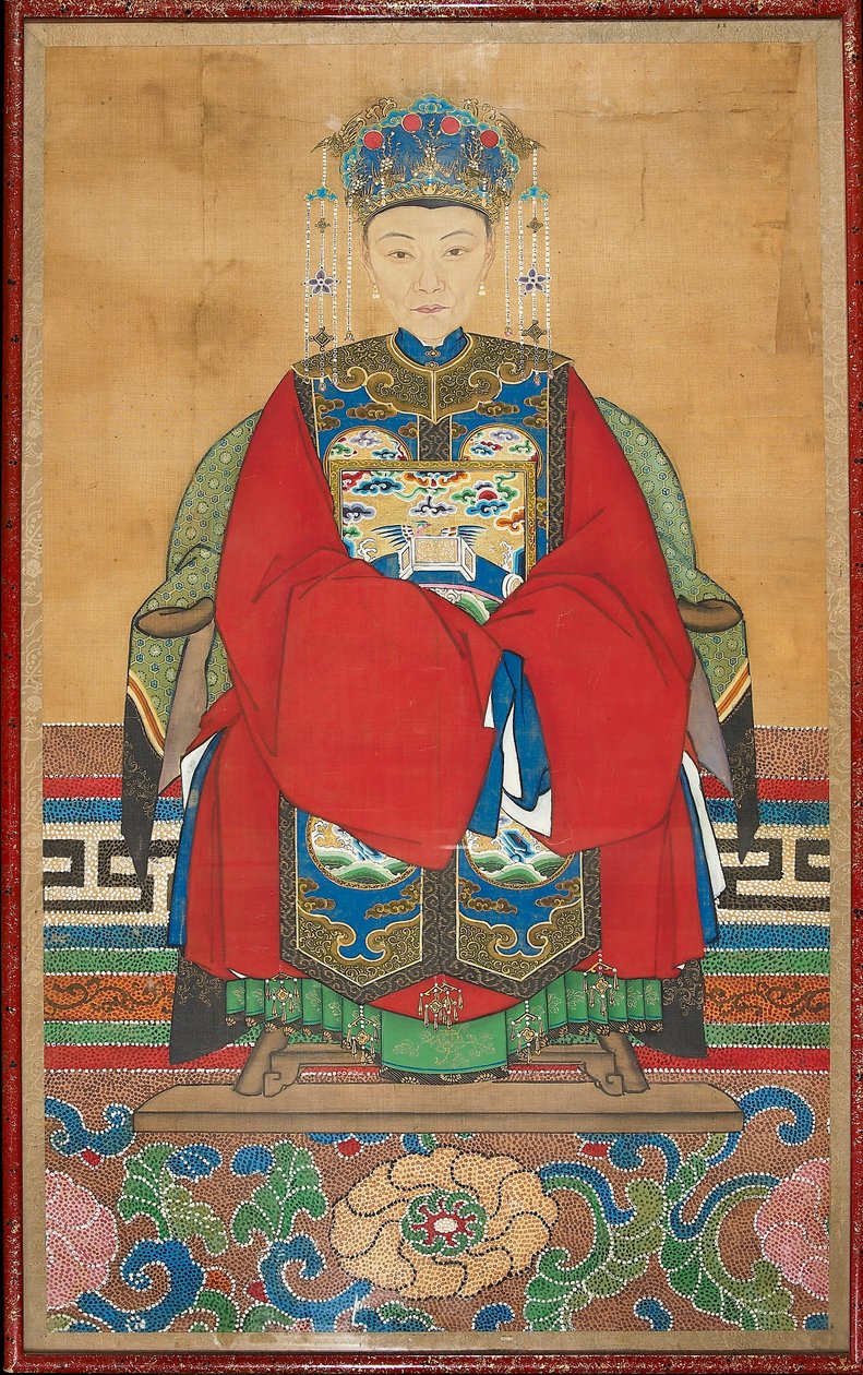 Woman dressed as wife of an official by Unbekannt