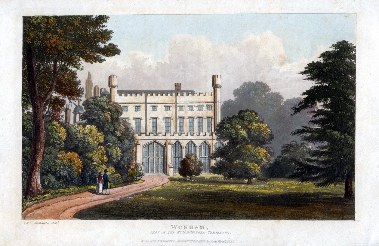 Wonham, Surrey, seat of Lord Templeton by Unbekannt