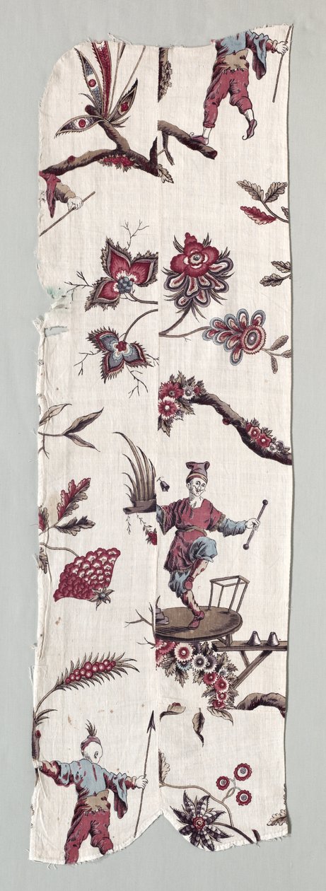 Woodblock Printed Textile Fragments by Unbekannt