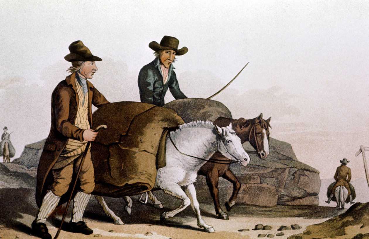 Wool merchant taking 