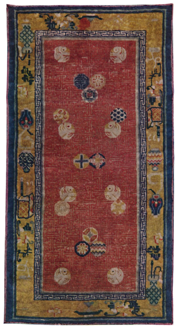 Woollen Rug, Northern China by Unbekannt