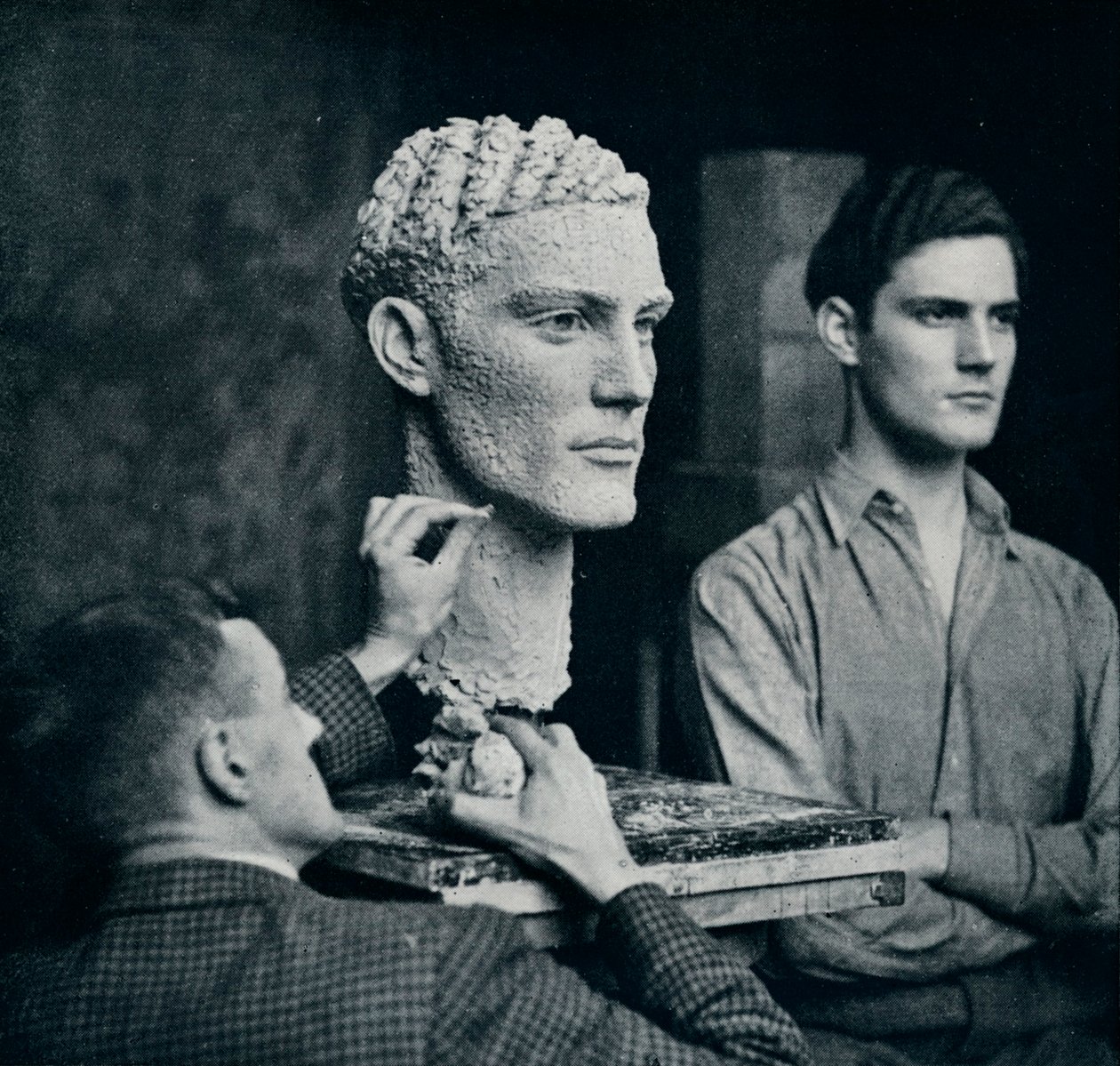 Working on a Portrait of Mr. Duncan Guthrie by Unbekannt