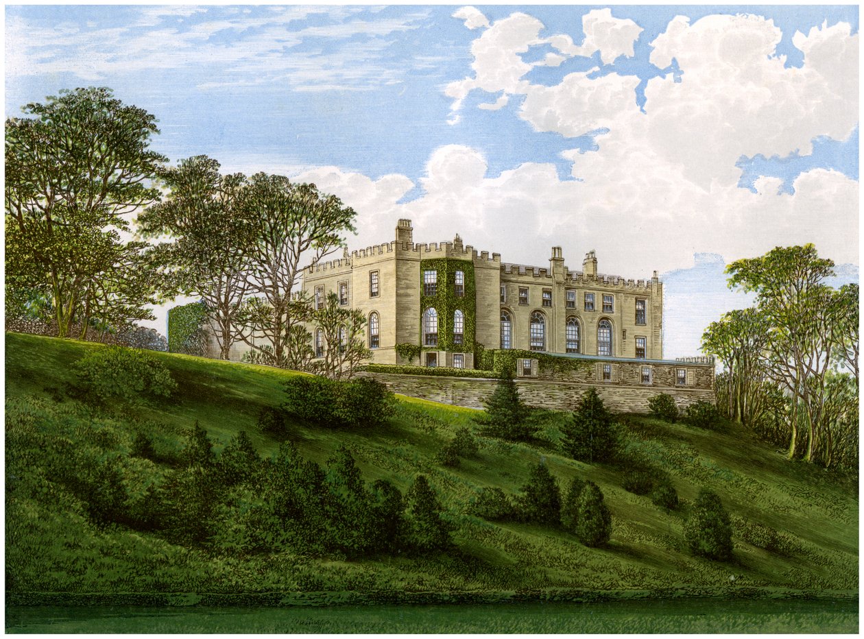 Workington Hall, Cumberland, Home of the Curwen Family by Unbekannt