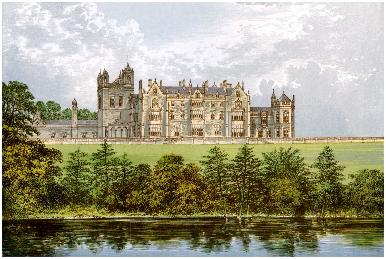 Worsley Hall, Lancashire, Home of the Earl of Ellesmere, c1880 by Unbekannt