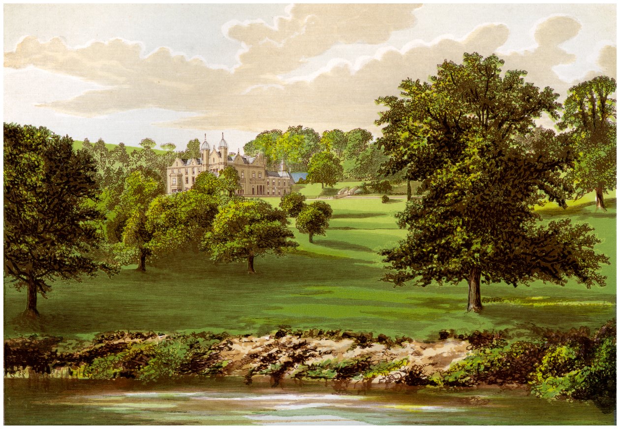 Wyaston Leys, Herefordshire, home of the Bannerman family, c1880 by Unbekannt