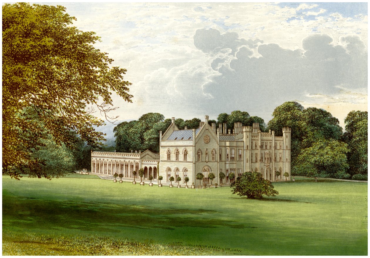 Wycombe Abbey, Buckinghamshire, home of Lord Carrington, c. 1880 by Unbekannt