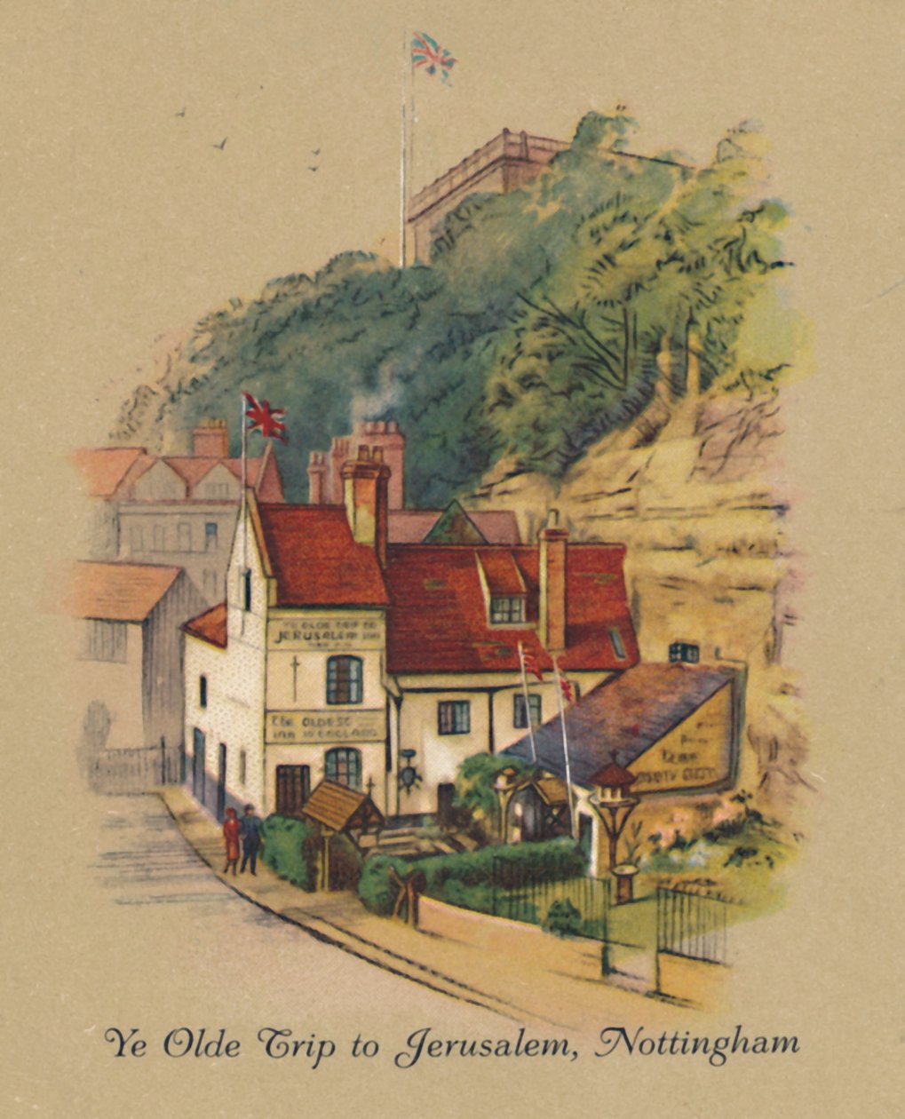 Ye Olde Trip to Jerusalem, Nottingham by Unbekannt