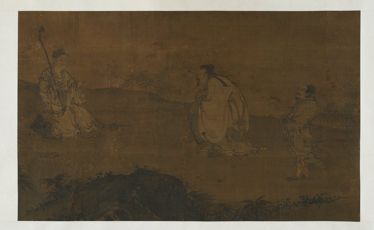 Zhongli Quan Seeking the Dao, Ming dynasty, 15th century by Unbekannt