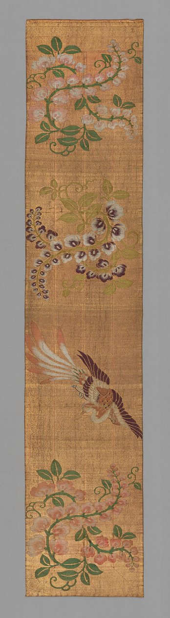 Ōhi Stole, Japan, Late Edo Period, 1789-1868, Meiji Period, 1868-1912 by Unbekannt