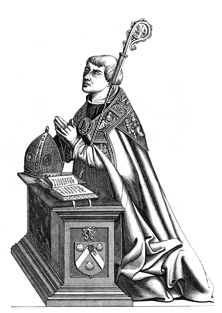 Étienne de Poncher 1446-1524, Bishop of Paris, 16th Century by Unbekannt