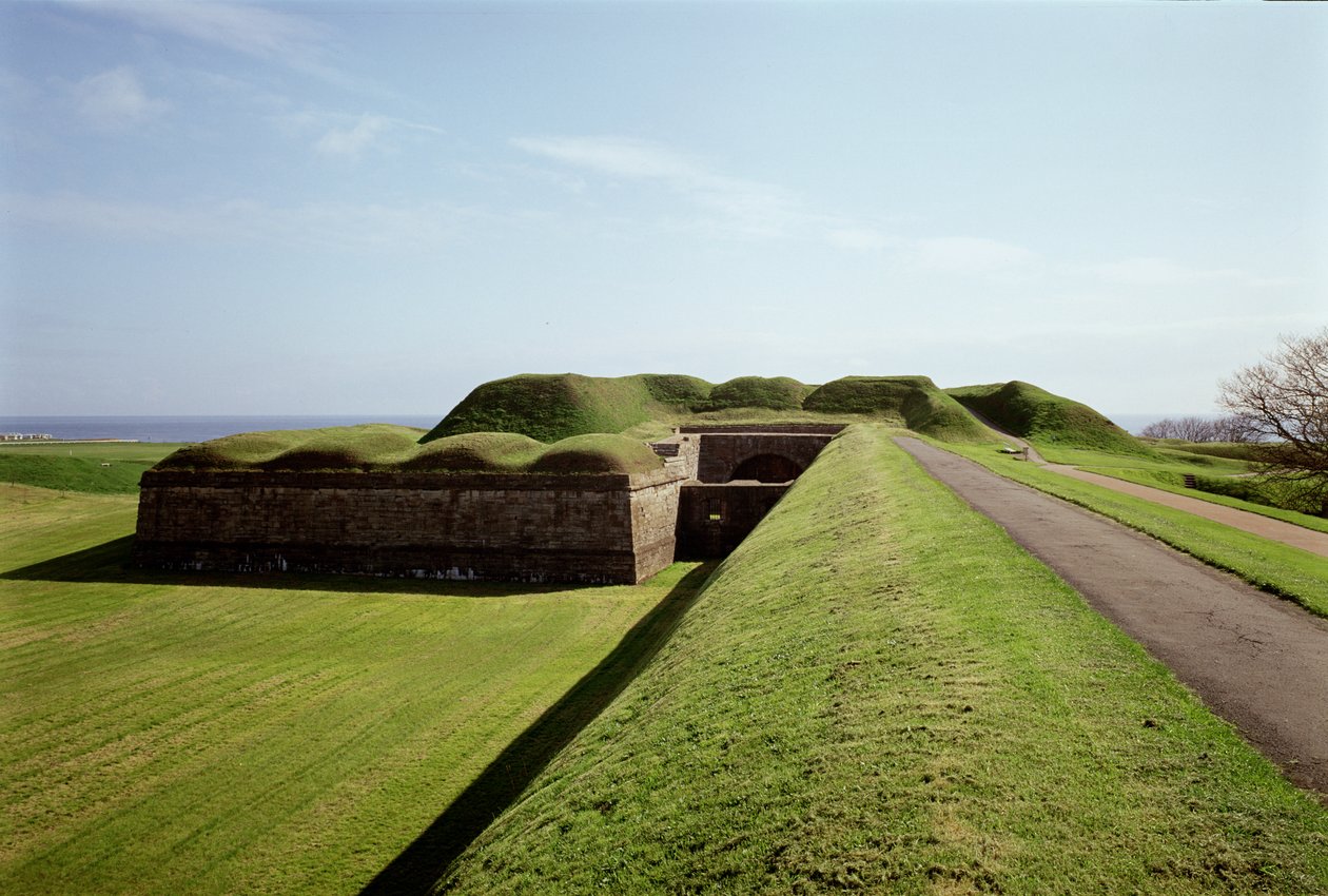 Berwick on Tweed, the border between England and Scotland by Unbekannt Unbekannt