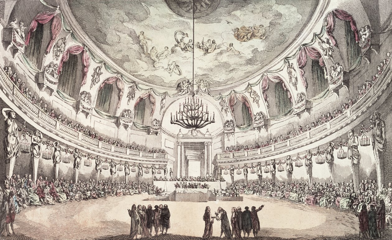 Concert Hall in Venice by Unbekannt Unbekannt