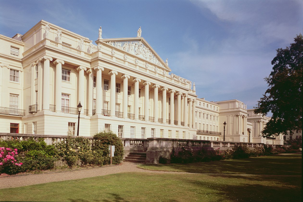 Cumberland Terrace 1827-28, designed by John Nash, Regents Park, London, UK by Unbekannt Unbekannt