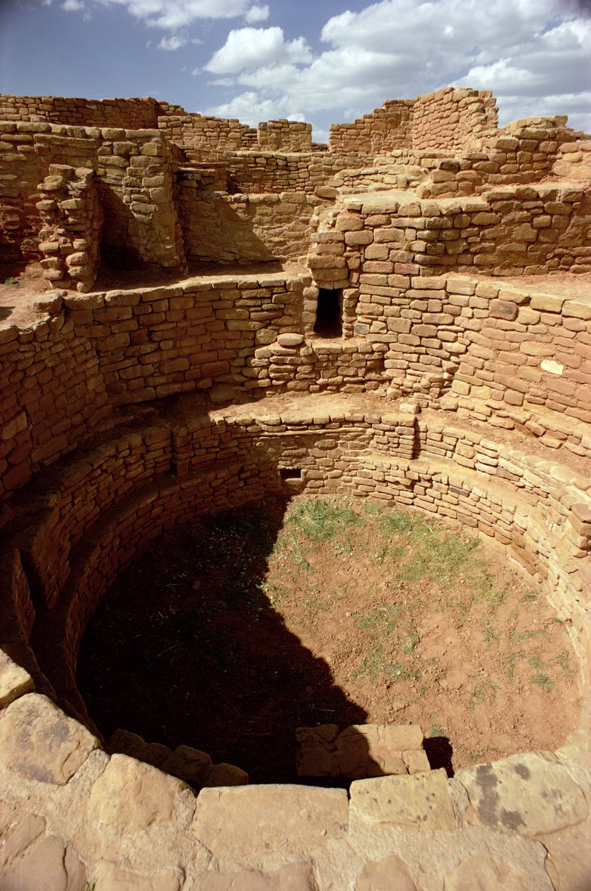 Entrance to a Kiva, built c.11th-14th centuries by Unbekannt Unbekannt