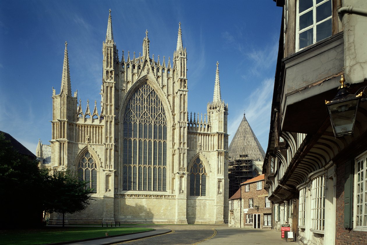 Exterior view of York Minster, Yorkshire by Unbekannt Unbekannt