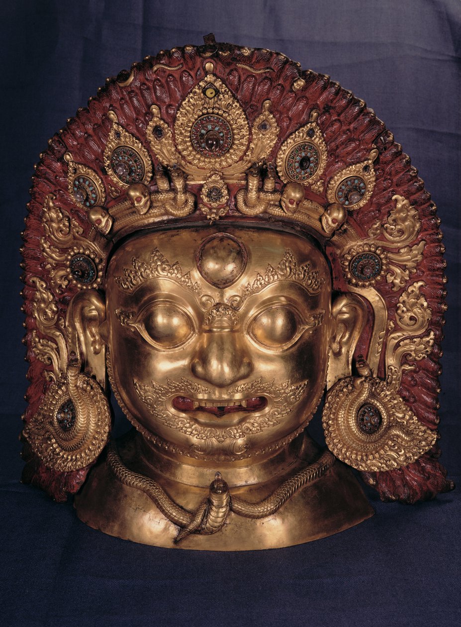 Head of Bhairava by Unbekannt Unbekannt