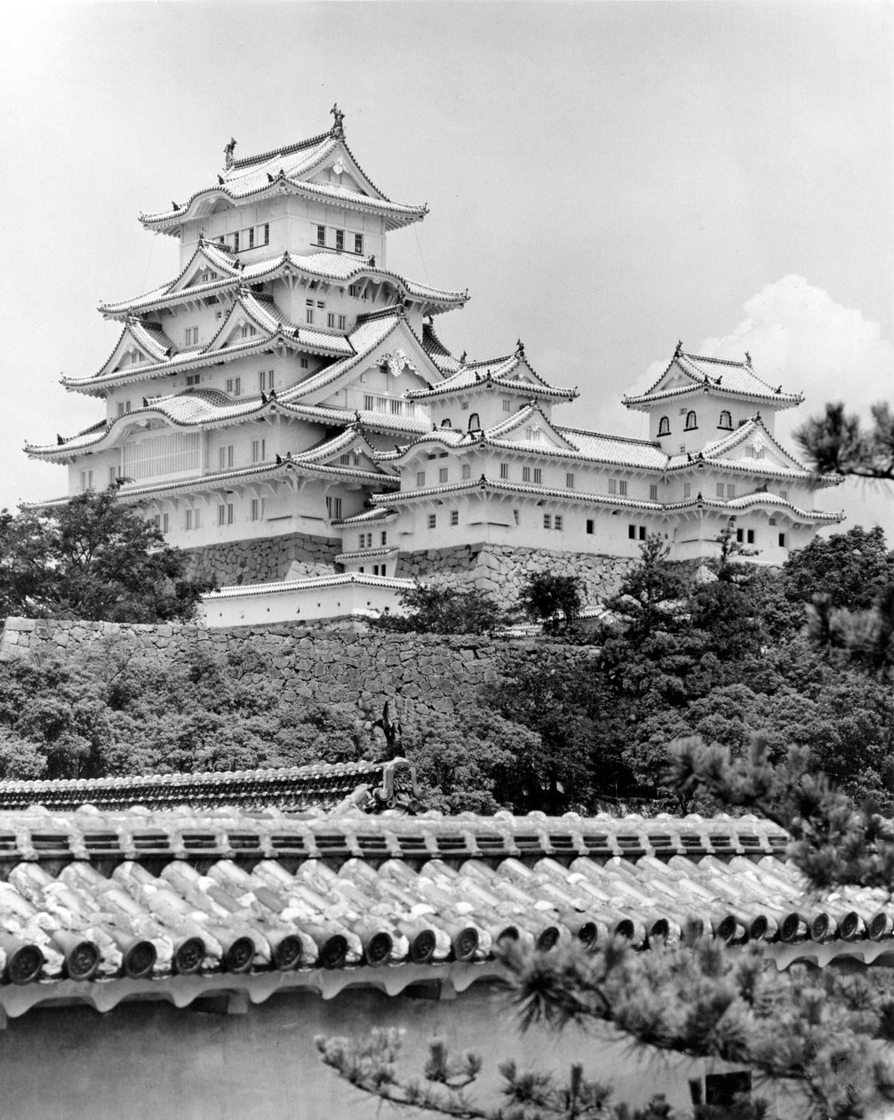 Himeji Castle, Kyoto, Completed 1609 by Unbekannt Unbekannt