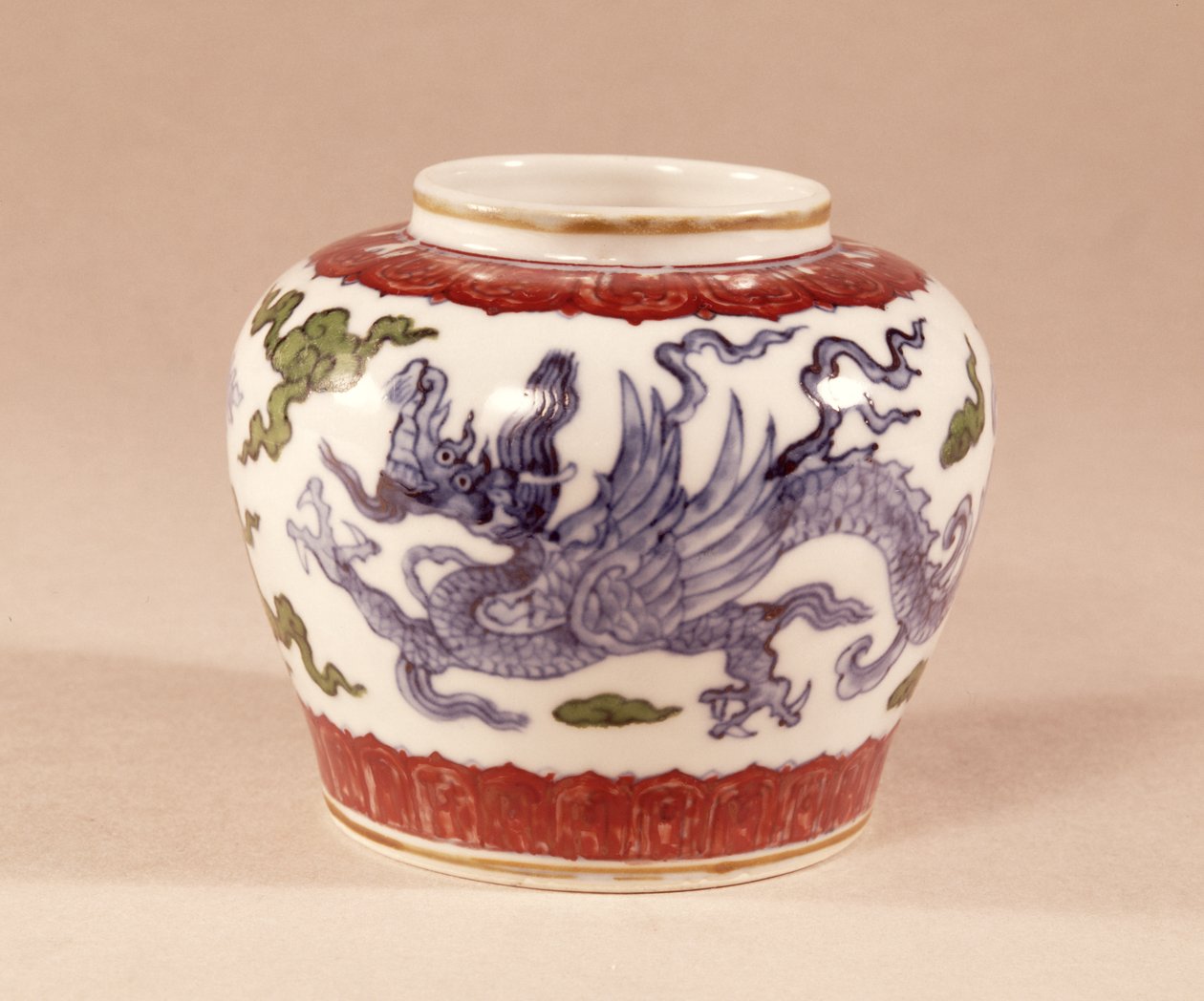 Jar, Late 15th Century with Tou Tsai Decoration (Fighting or Contrasting Colour) by Unbekannt Unbekannt