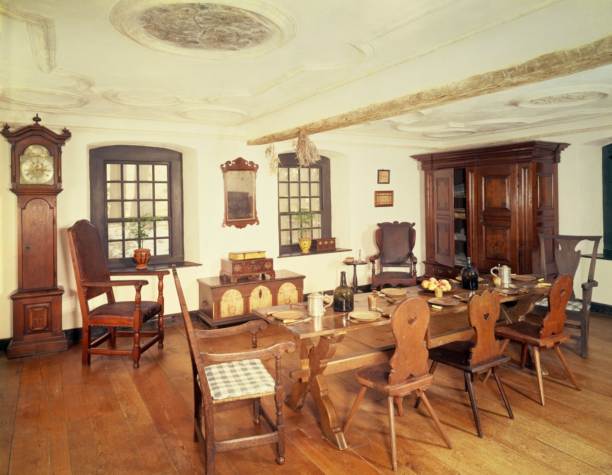 Kershner Parlour, Wernersville, Pennsylvania, 1755 by Unbekannt Unbekannt