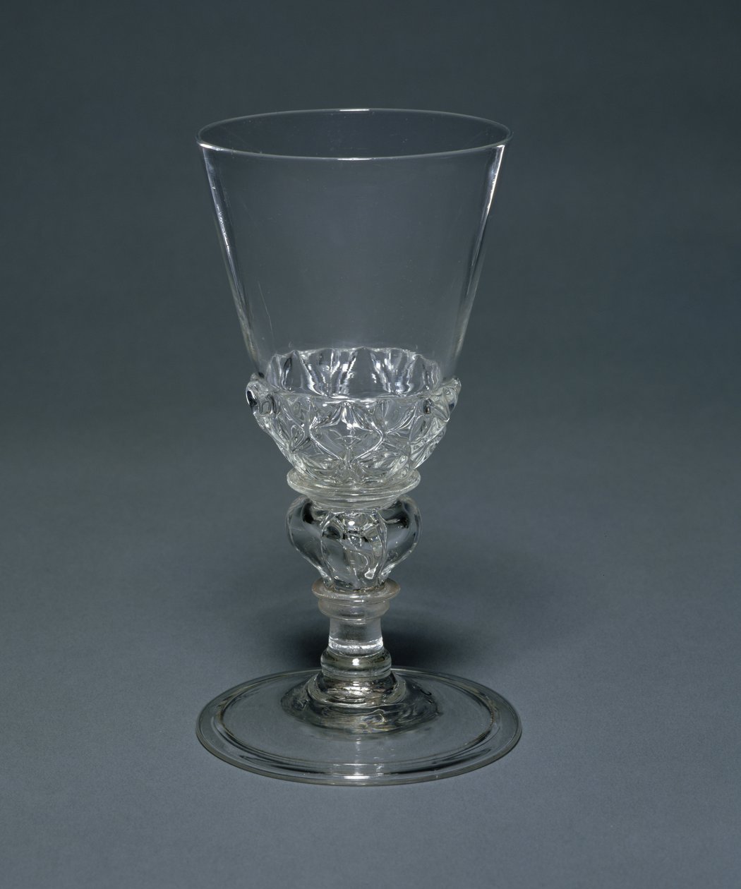 Lead Glass goblet: Facon de Venise, c.1680 by Unbekannt Unbekannt