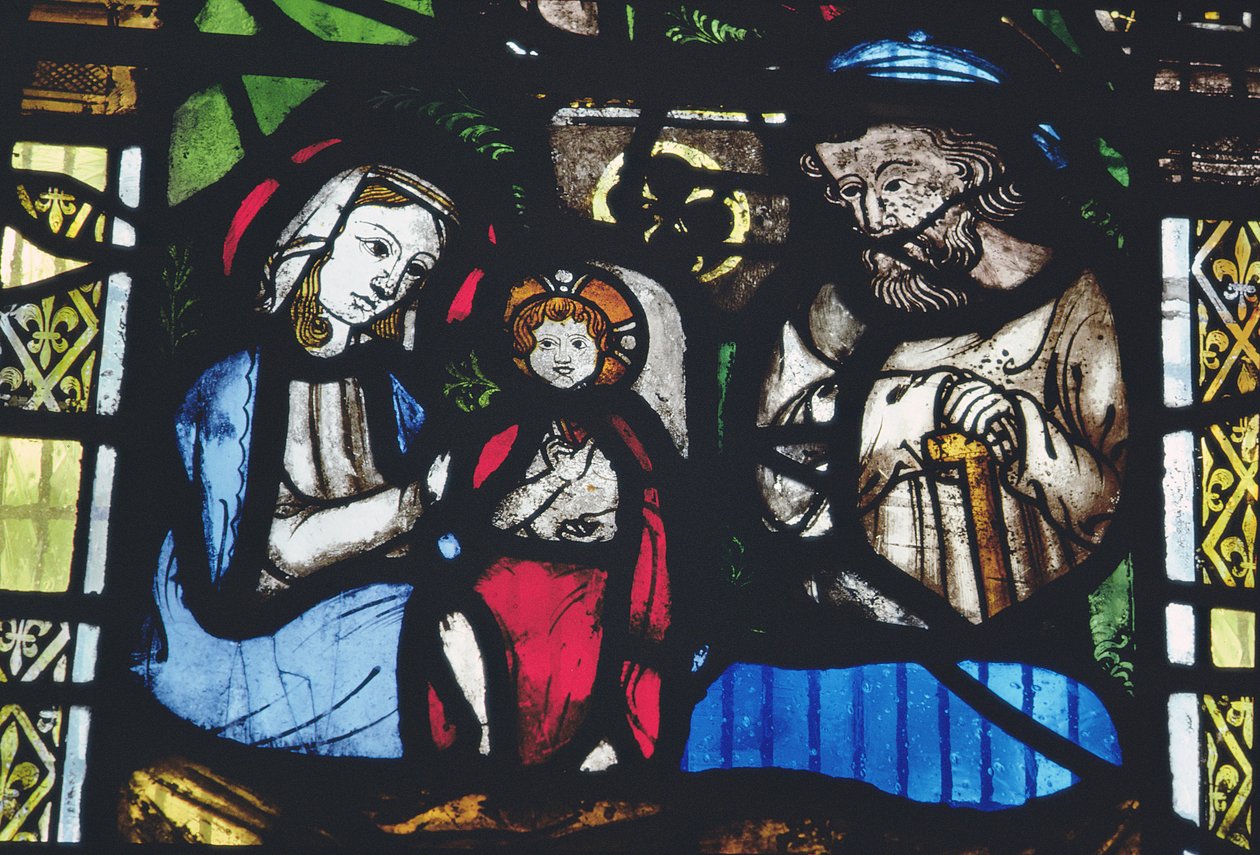 Nativity, British, 14th century by Unbekannt Unbekannt