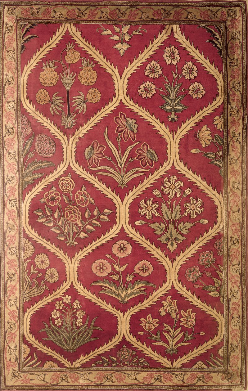 Persian or Turkish carpet, 16th-17th century by Unbekannt Unbekannt