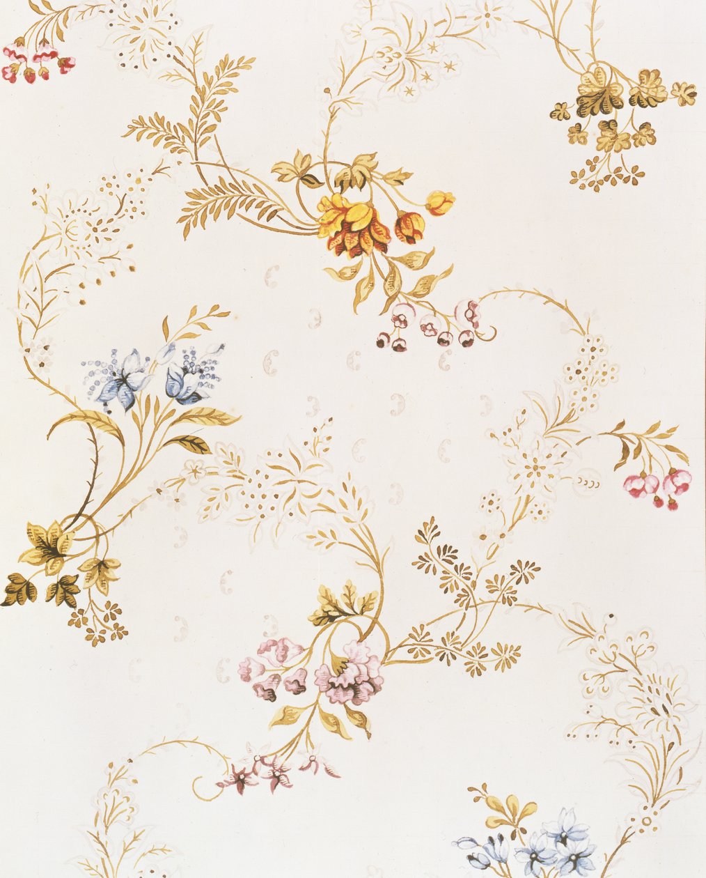 Rococo asymmetrical floral design by Anna Maria Garthwaite, 1744 by Unbekannt Unbekannt