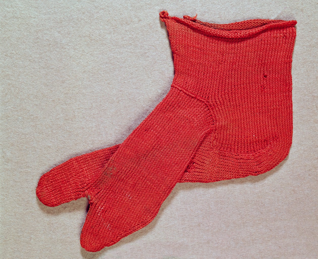 Sock, One of a Pair from Egypt, Egypto-Roman Period, 4-5th Century by Unbekannt Unbekannt