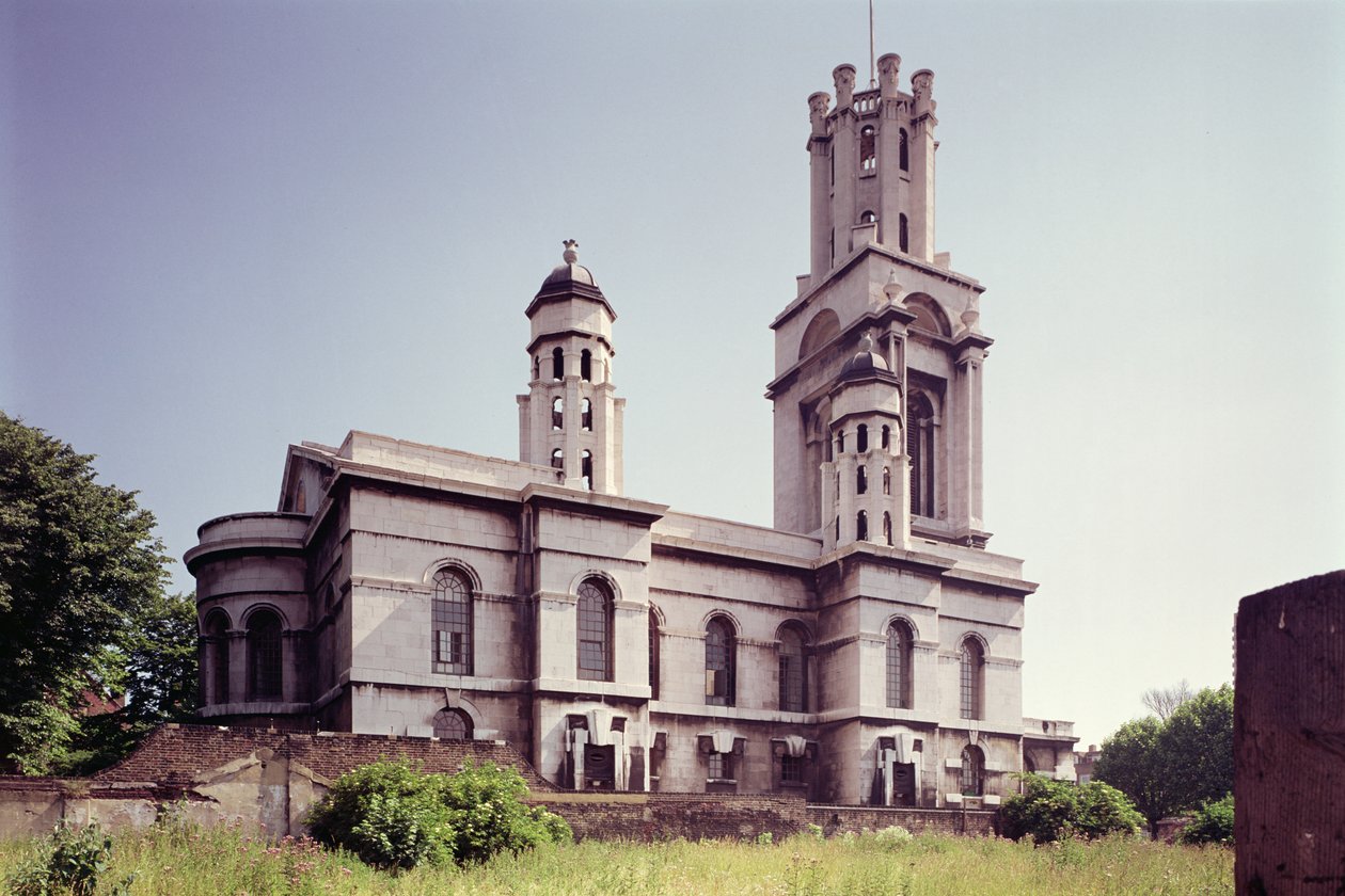 St. George in the East, Stepney, London by Unbekannt Unbekannt