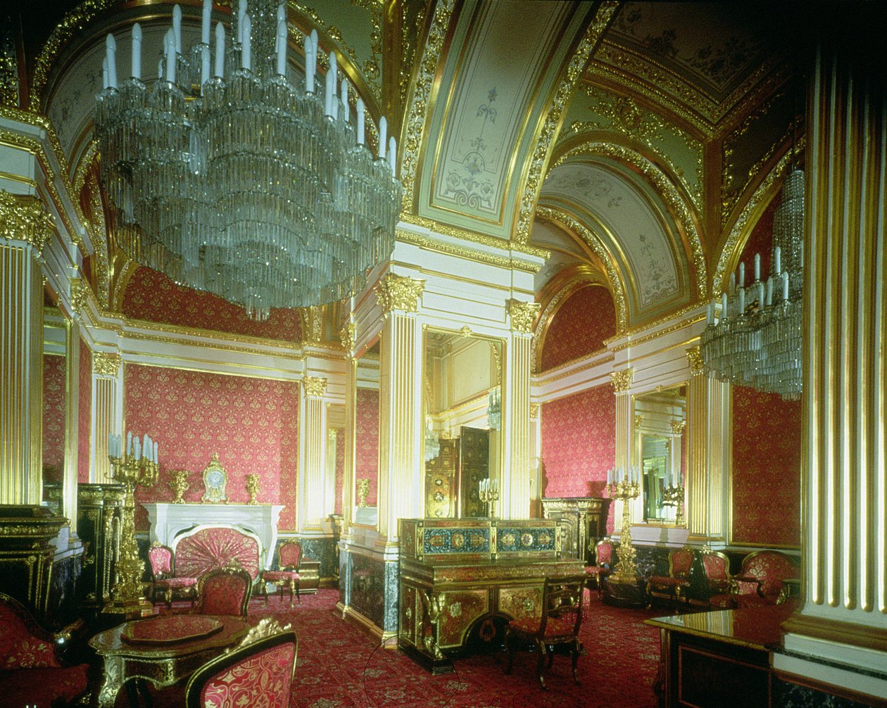 The Golden Chamber of the Tsaritsa, in the Private Apartments of the Great Kremlin Palace by Unbekannt Unbekannt
