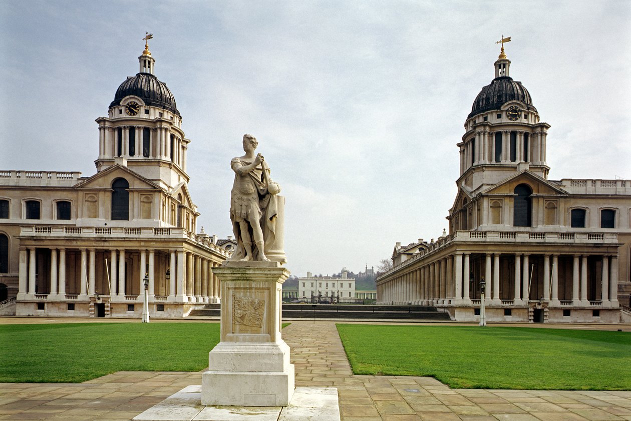 The Old Royal Naval College built by Sir Christopher Wren, Greenwich, London, UK by Unbekannt Unbekannt