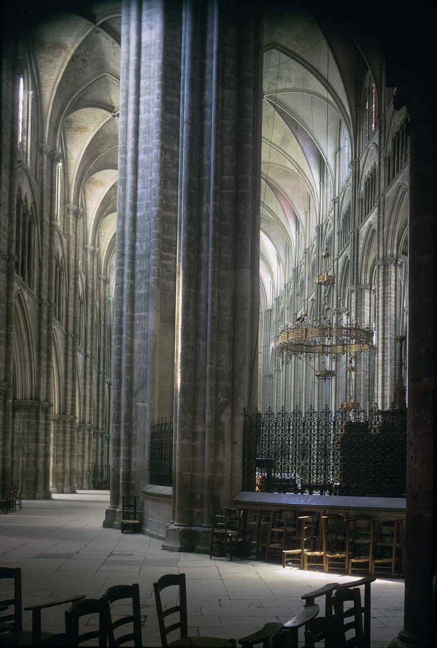 View of the interior, Durham Cathedral, built 1093-1289 by Unbekannt Unbekannt