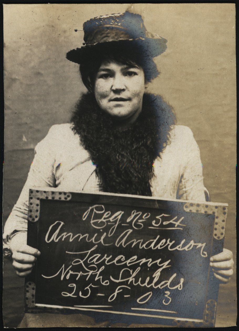 Annie Anderson, Arrested for Alleged Theft of a Watch, North Shields, UK by Unbekannt Unbekannt