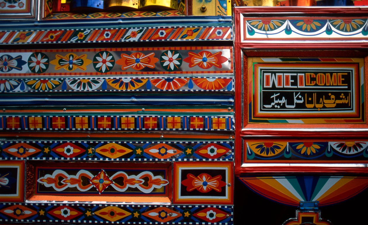 Body Fitting, a Hallmark Folk Art of Pakistan, Has Turned Its Village Lanes, City Streets and Long Distance Highways into a National Gallery Without Walls, a Free-Form, Kaleidoscopic Exhibition in Perpetual Motion by Unbekannt Unbekannt