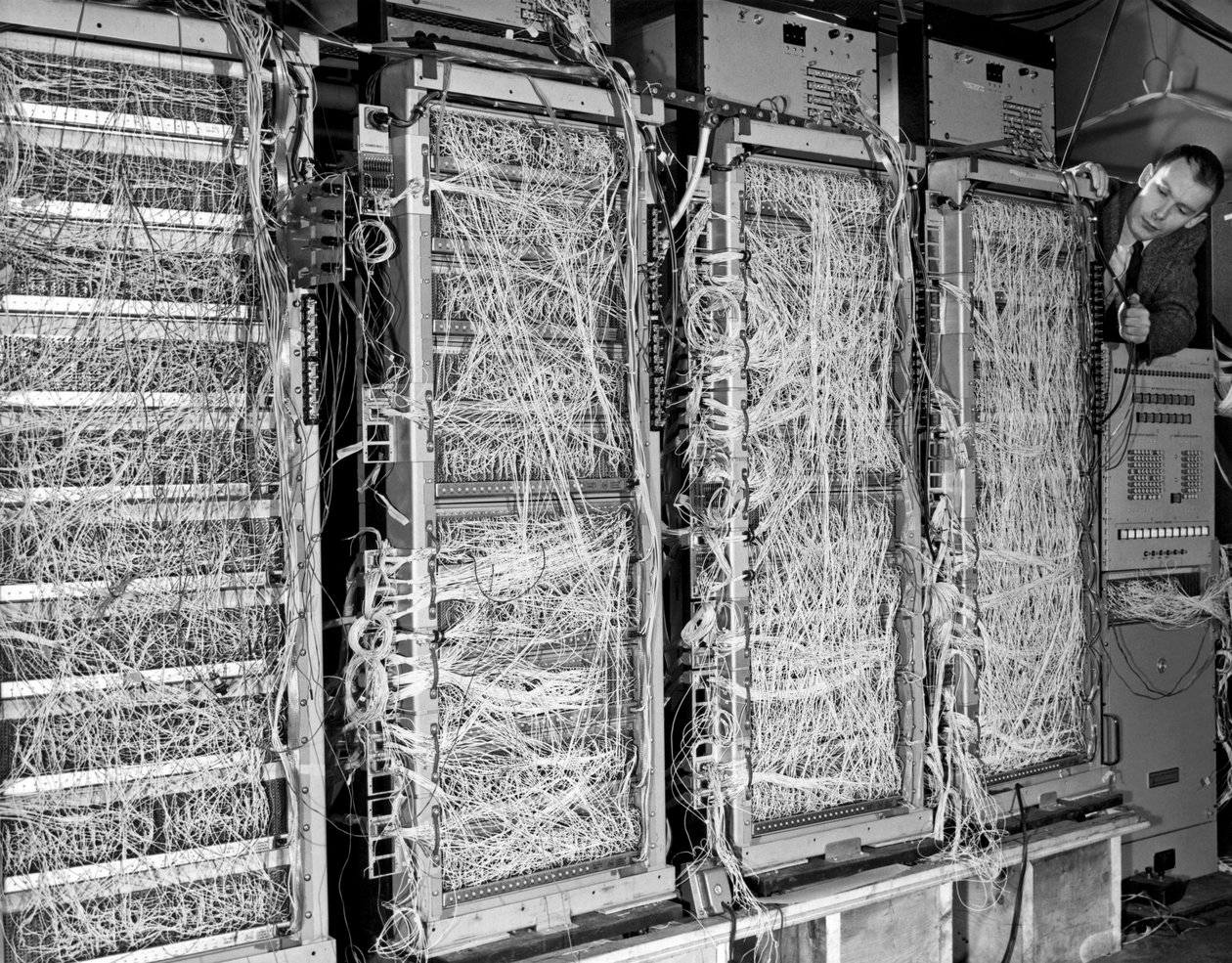 Inside of Mainframe Computer by Unbekannt Unbekannt
