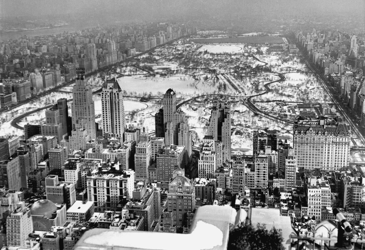 Midtown and Central Park View by Unbekannt Unbekannt