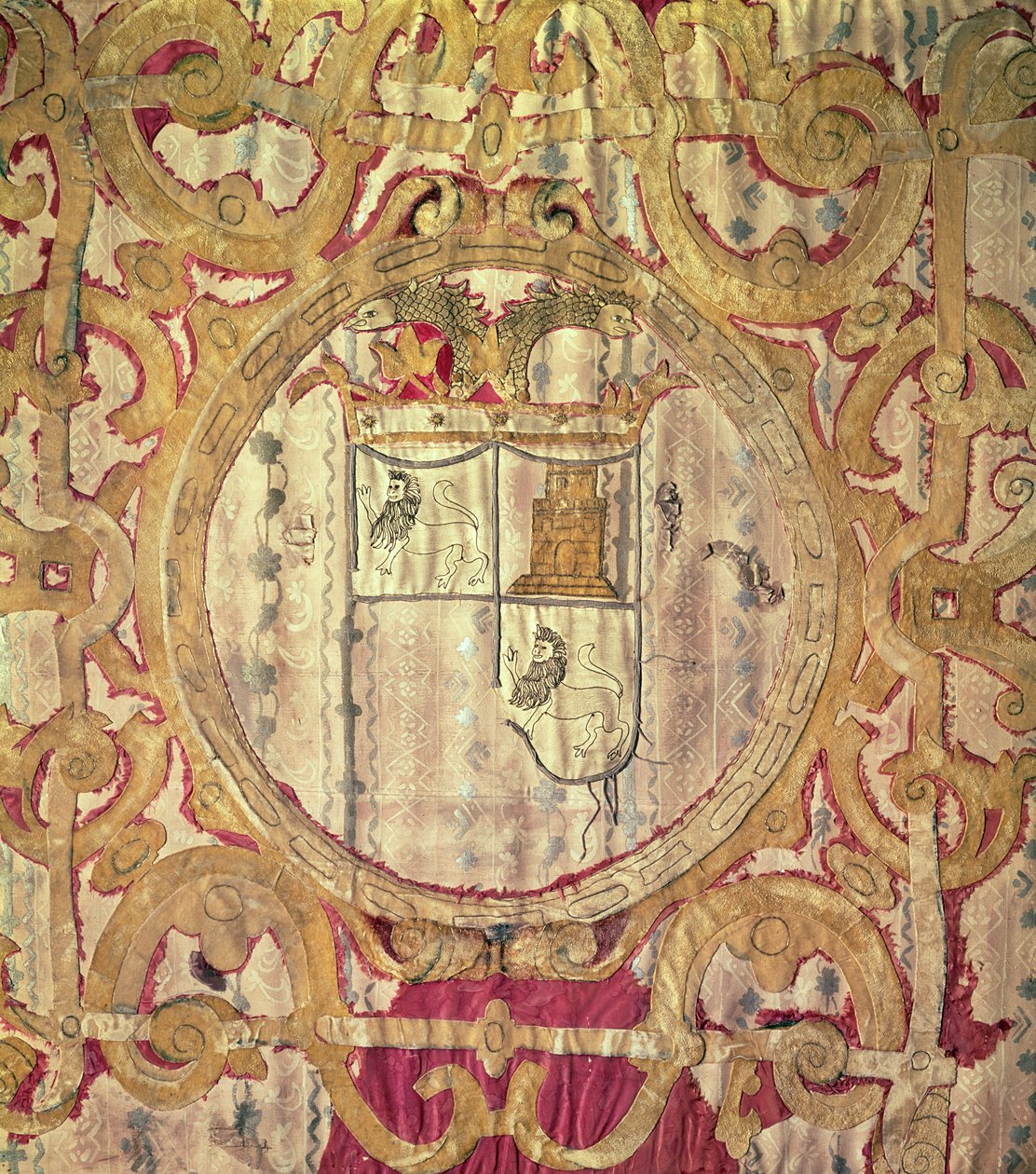 Standard of Francisco Pizarro by Unbekannt Unbekannt