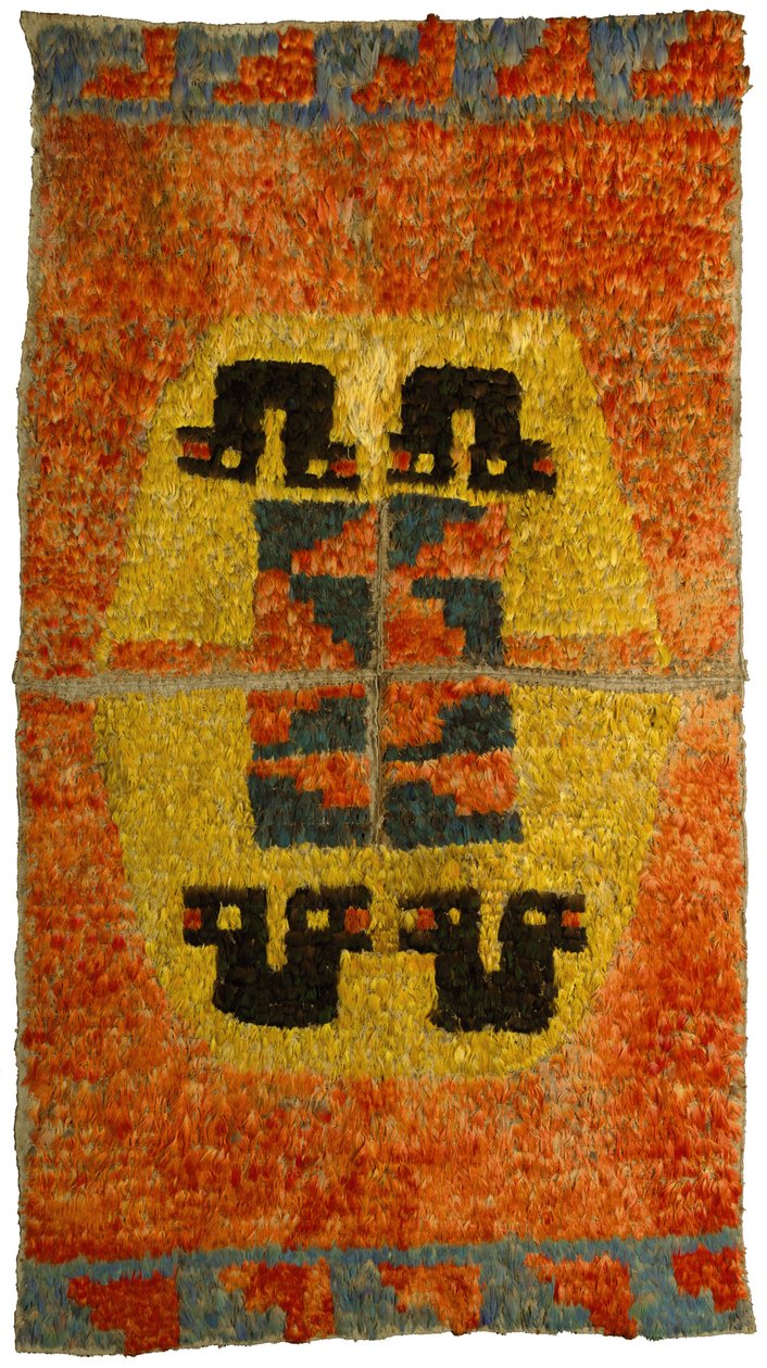 A Nazca-Huari Feather Tunic by Unbekannt
