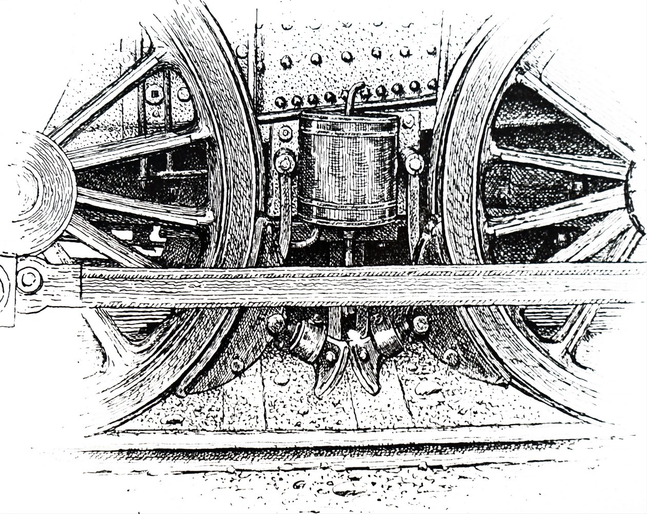 A Locomotive Drive Brake by Unbekannt