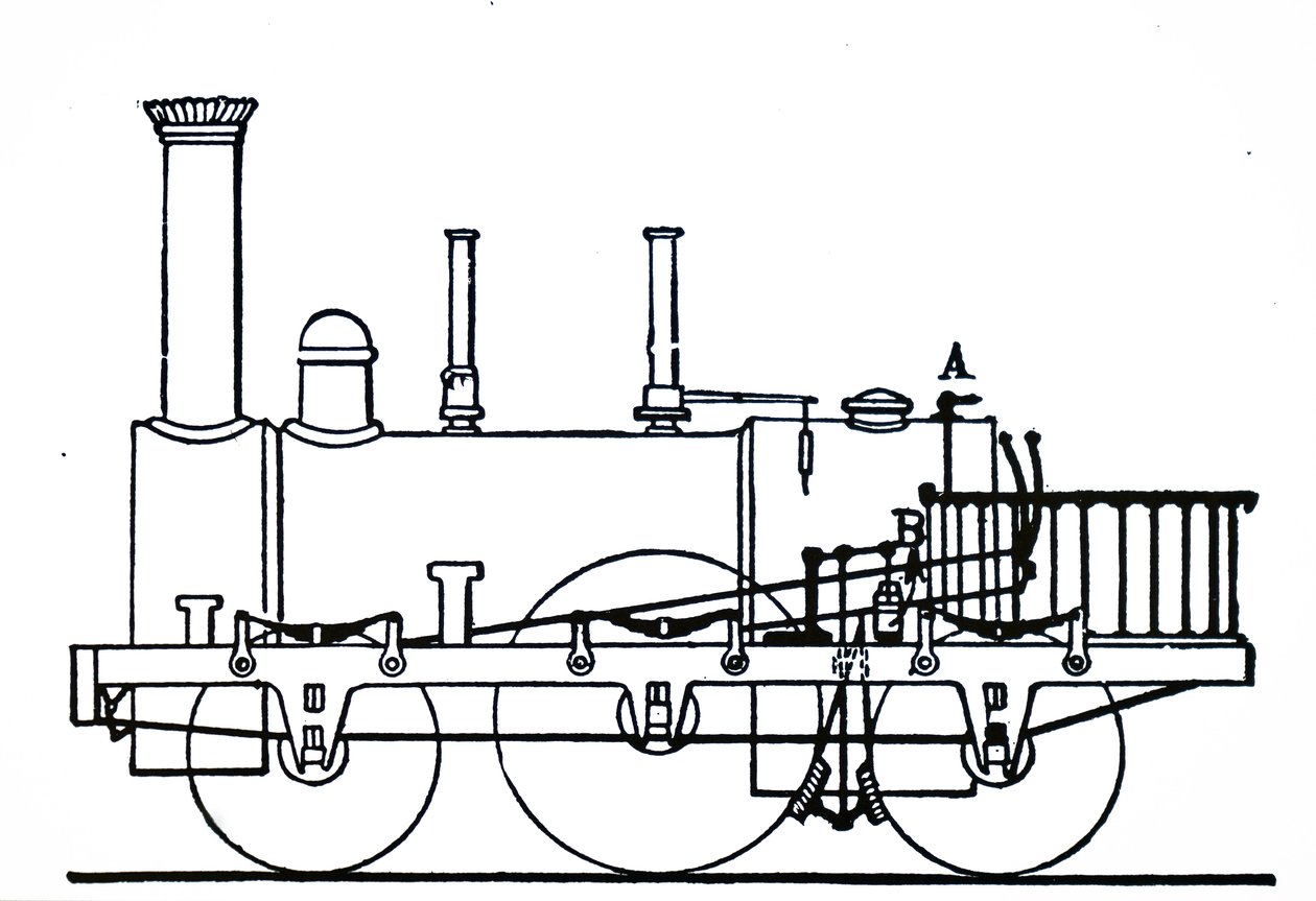 A Steam Brake by Unbekannt