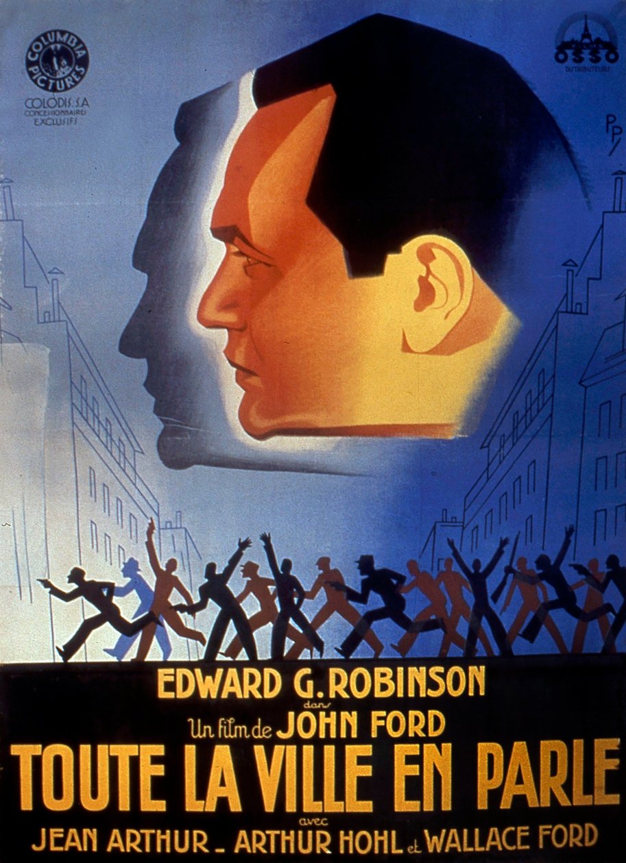 Poster of the film The Whole Town