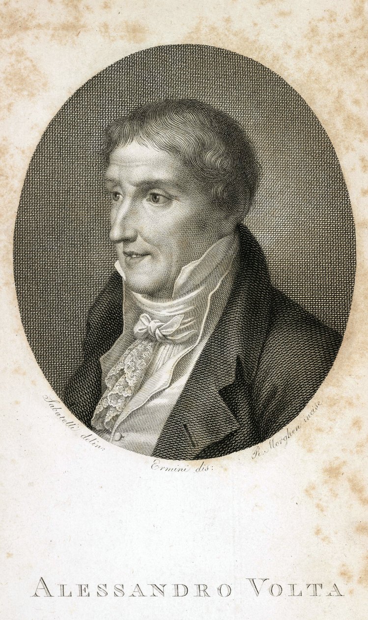Alessandro Volta by Unbekannt