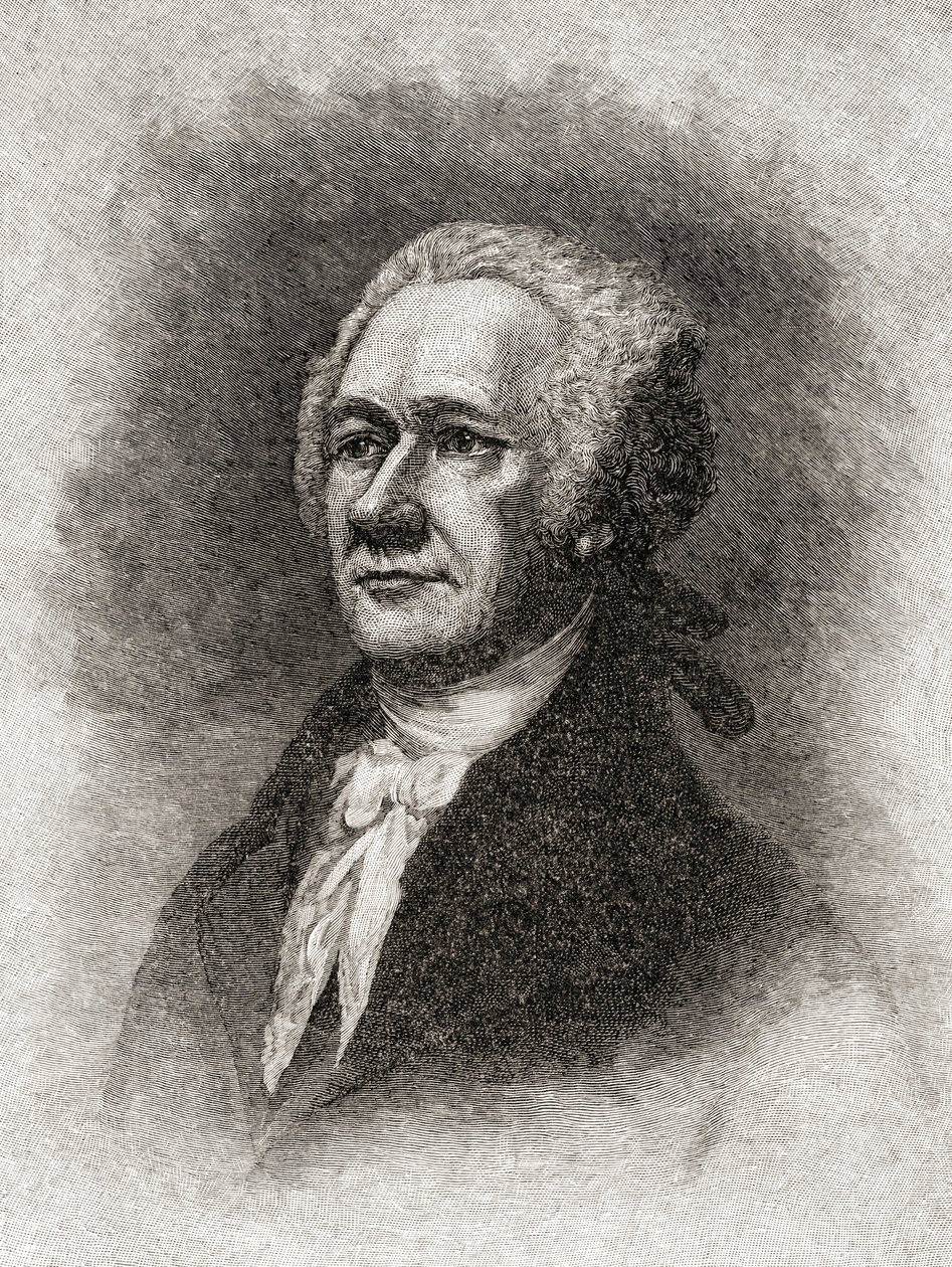 Alexander Hamilton by Unbekannter Künstler
