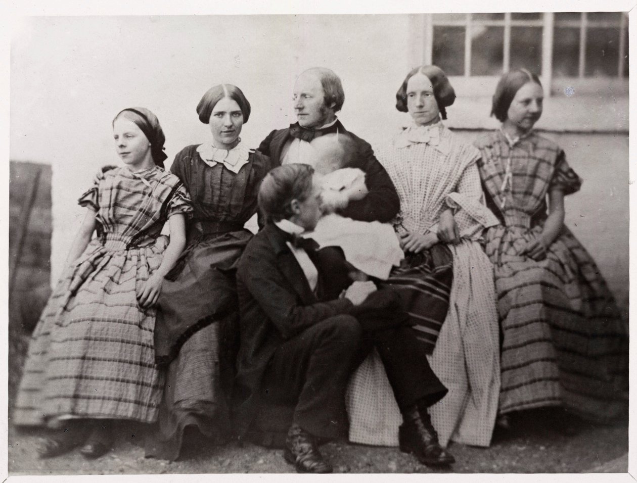Alexander Parkes, English inventor and chemist, with his family, c 1870 by Unbekannt