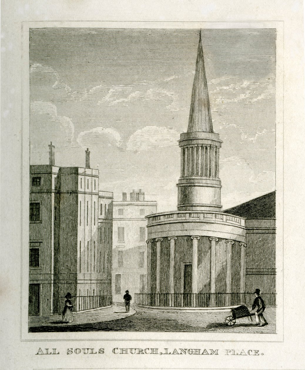 All Souls Church, Langham Place by Unbekannt